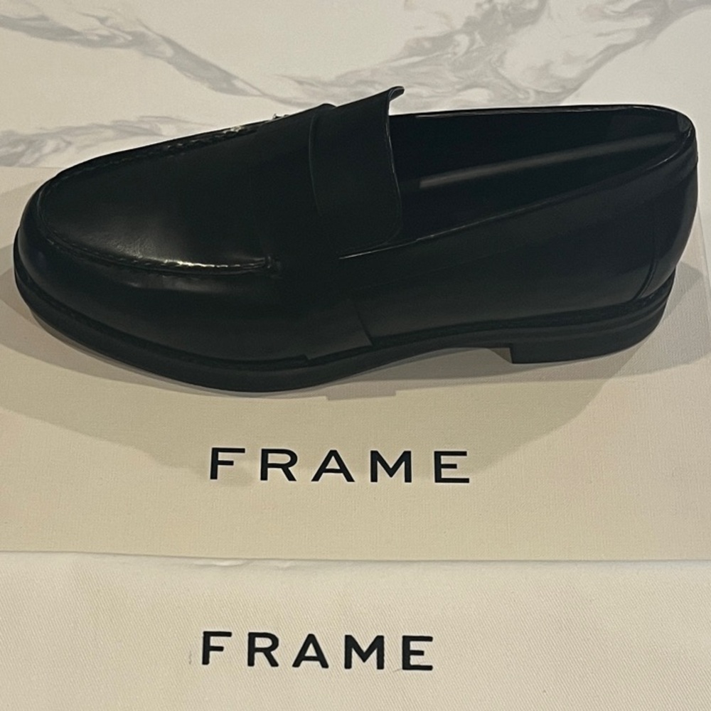 Frame Le Beacon Classic Black (noir) Loafers size 38